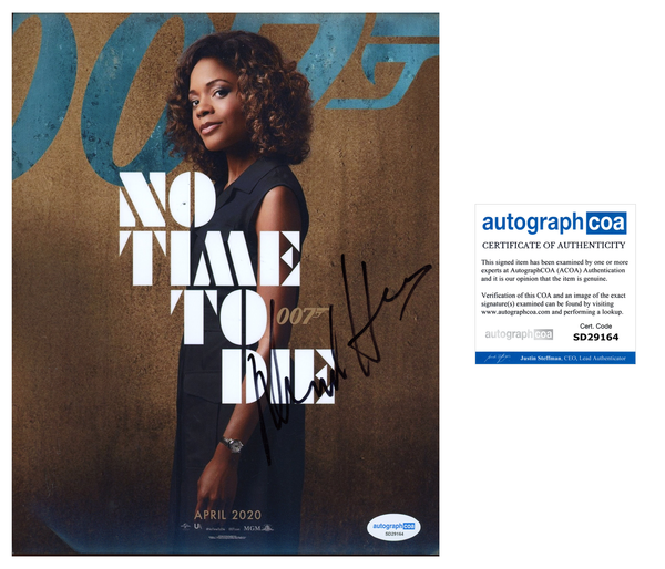 Naomie Harris Bond Signed Autograph 8x10 Photo ACOA