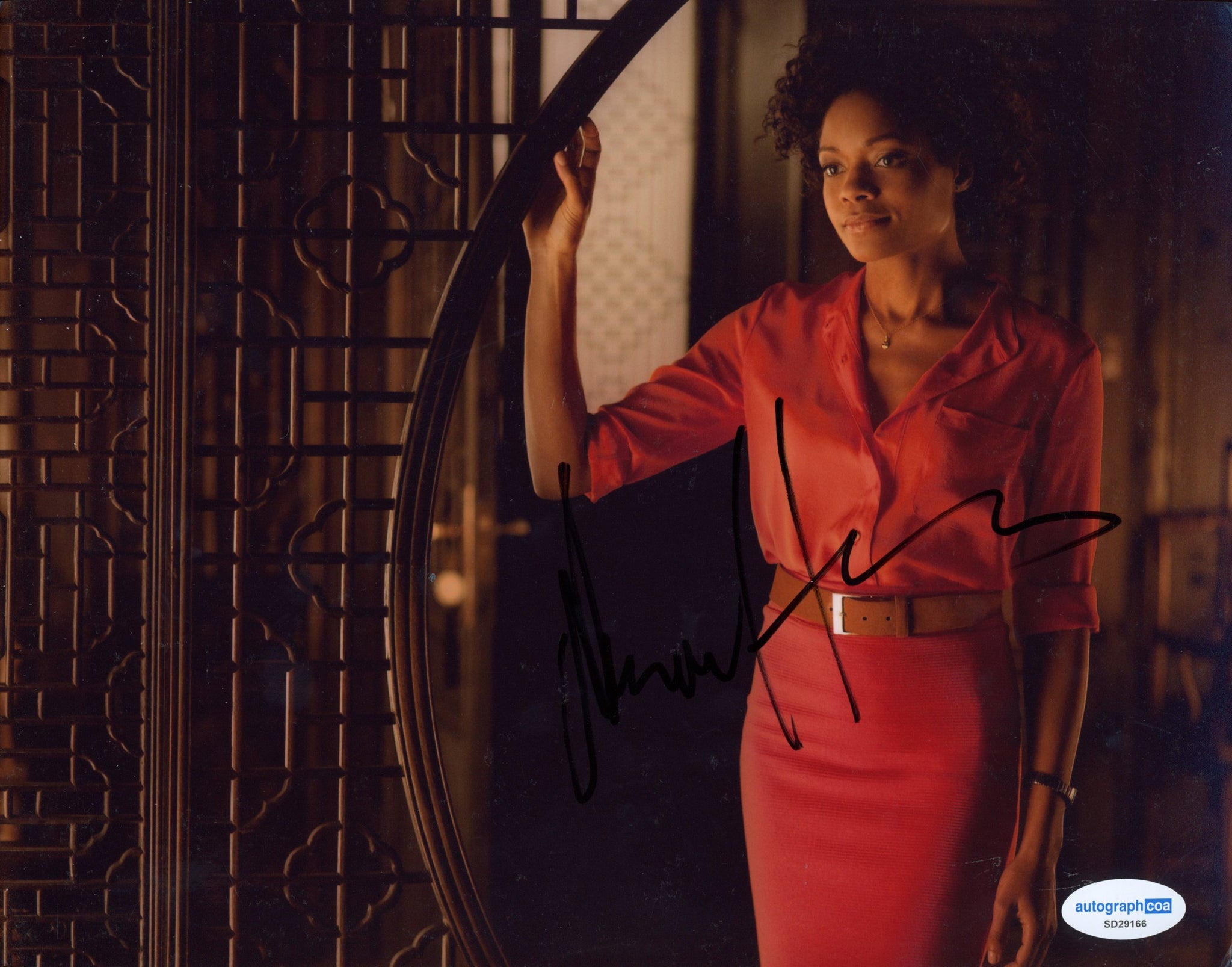 Naomie Harris Bond Signed Autograph 8x10 Photo ACOA