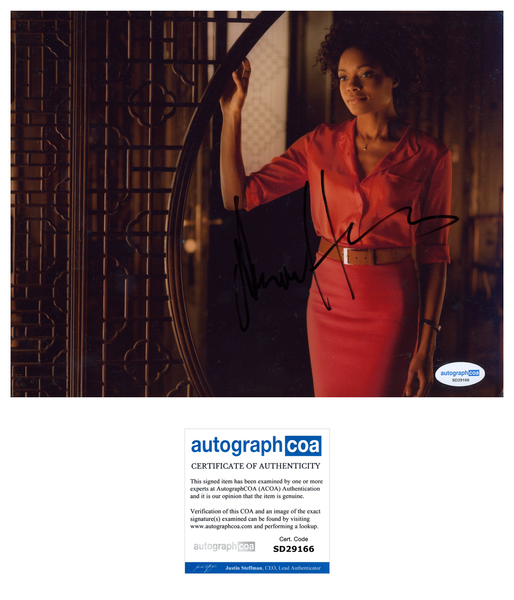 Naomie Harris Bond Signed Autograph 8x10 Photo ACOA