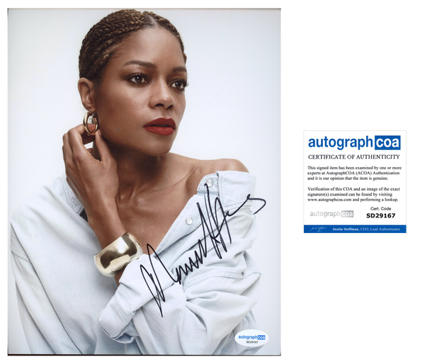 Naomie Harris Bond Signed Autograph 8x10 Photo ACOA