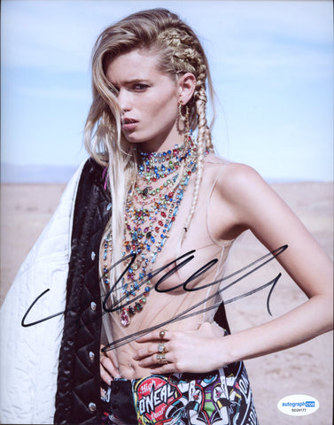 Abbey Lee Kershaw Sexy Signed Autograph 8x10 Photo ACOA