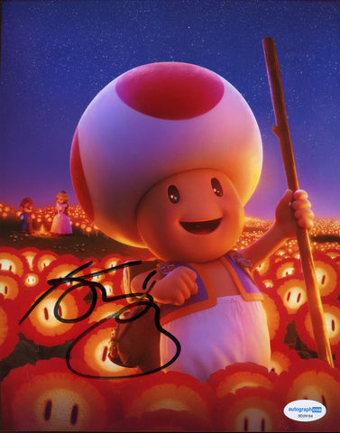 Keegan Michael Key Super Mario Signed Autograph 8x10 Photo ACOA