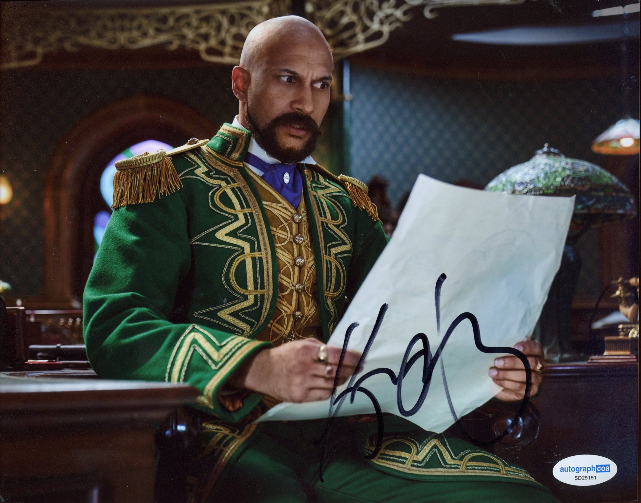 Keegan Michael Key Wonka Signed Autograph 8x10 Photo ACOA