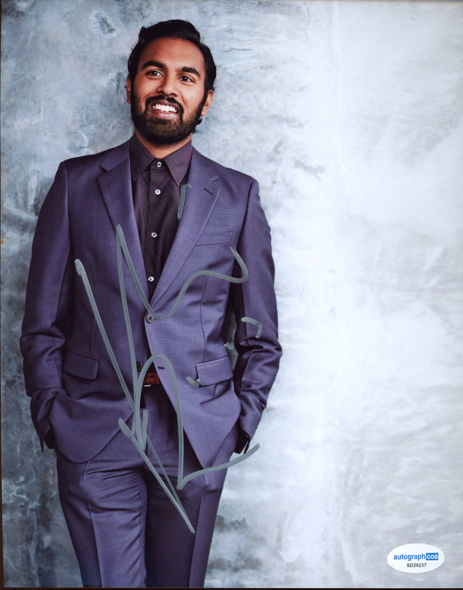 Himesh Patel Franchise Signed Autograph 8x10 Photo ACOA