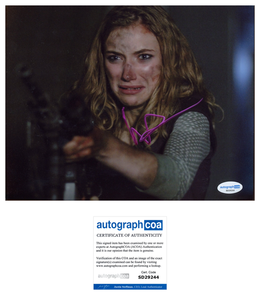 Imogen Poots Fright Night Signed Autograph 8x10 Photo ACOA