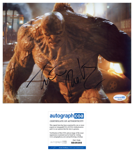 Tim Roth Hulk Signed Autograph 8x10 Photo ACOA