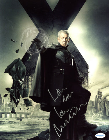 Ian McKellan X-Men Signed Autograph 11x14 Photo ACOA