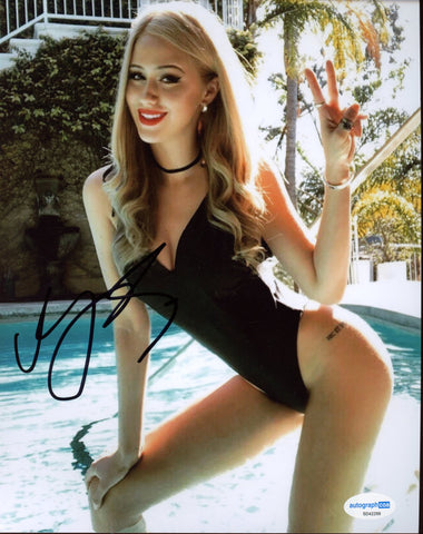 Marie Bakalova Sexy Signed Autograph 8x10 Photo ACOA