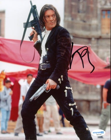 Antonio Banderas Desperado Signed Autograph 8x10 Photo ACOA