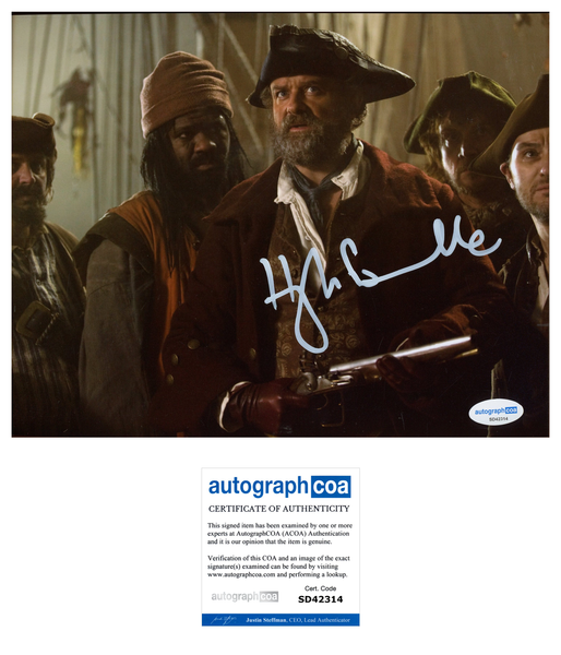 Hugh Bonneville Doctor Who Signed Autograph 8x10 Photo ACOA