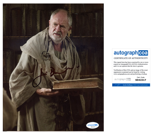 Jim Broadbent Game of Thrones Signed Autograph 8x10 Photo ACOA