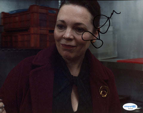 Olivia Colman Secret Invasion Signed Autograph 8x10 Photo ACOA