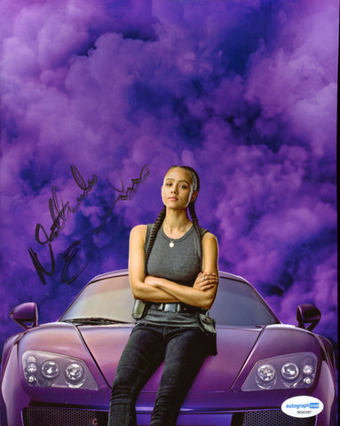 Nathalie Emmanuel Fast and Furious Signed Autograph 8x10 Photo ACOA