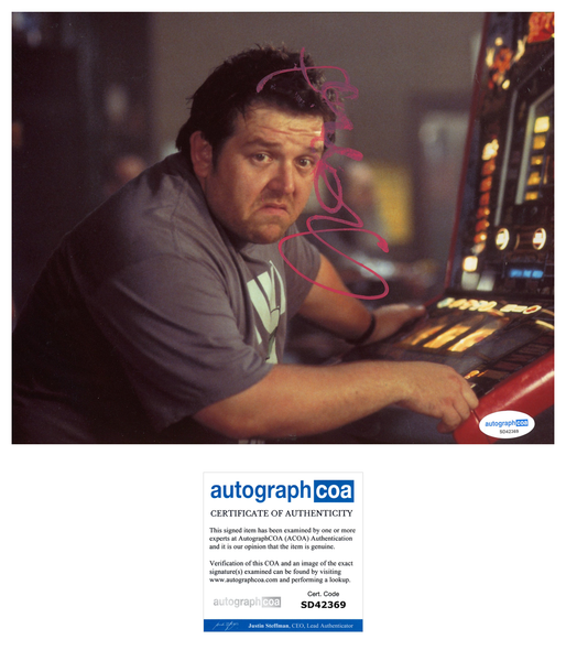 Nick Frost Shaun of the Dead Signed Autograph 8x10 Photo ACOA