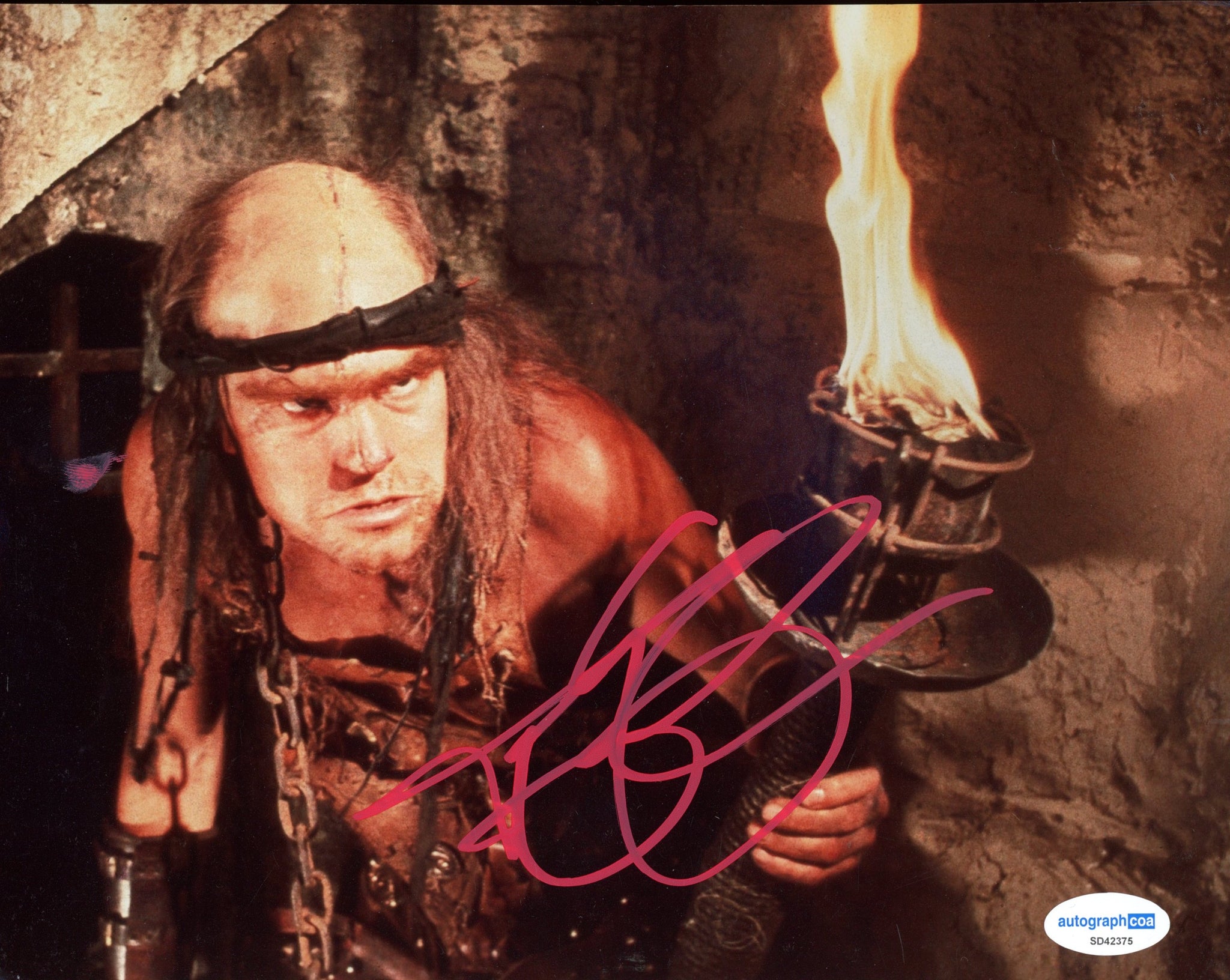 Terry Gilliam Monty Python Signed Autograph 8x10 Photo ACOA