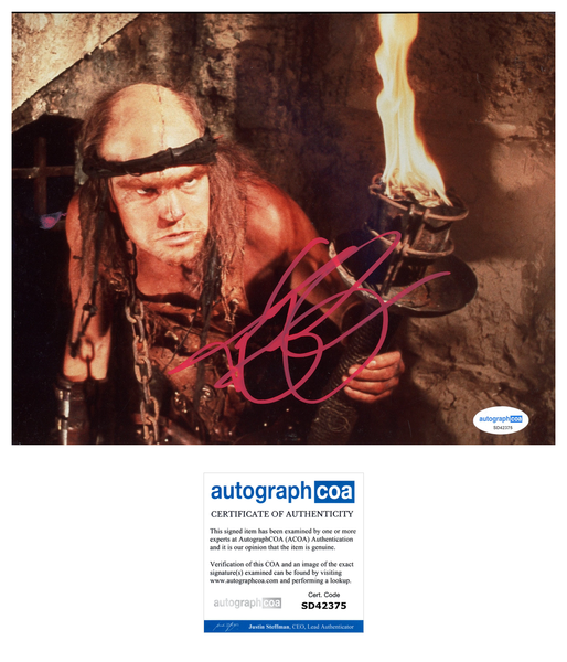 Terry Gilliam Monty Python Signed Autograph 8x10 Photo ACOA