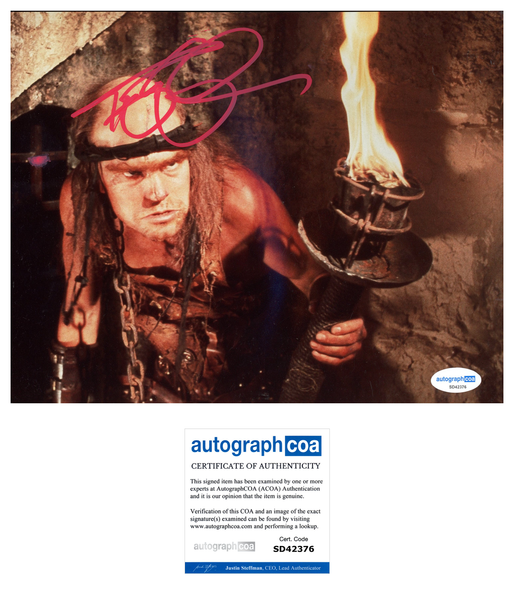 Terry Gilliam Monty Python Signed Autograph 8x10 Photo ACOA