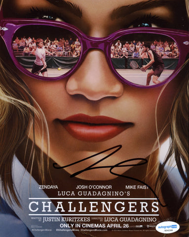 Luca Guadagnino Challengers Signed Autograph 8x10 Photo ACOA