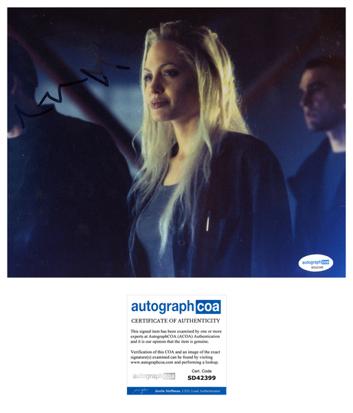 Angelina Jolie Gone in 60 Seconds Signed Autograph 8x10 Photo ACOA