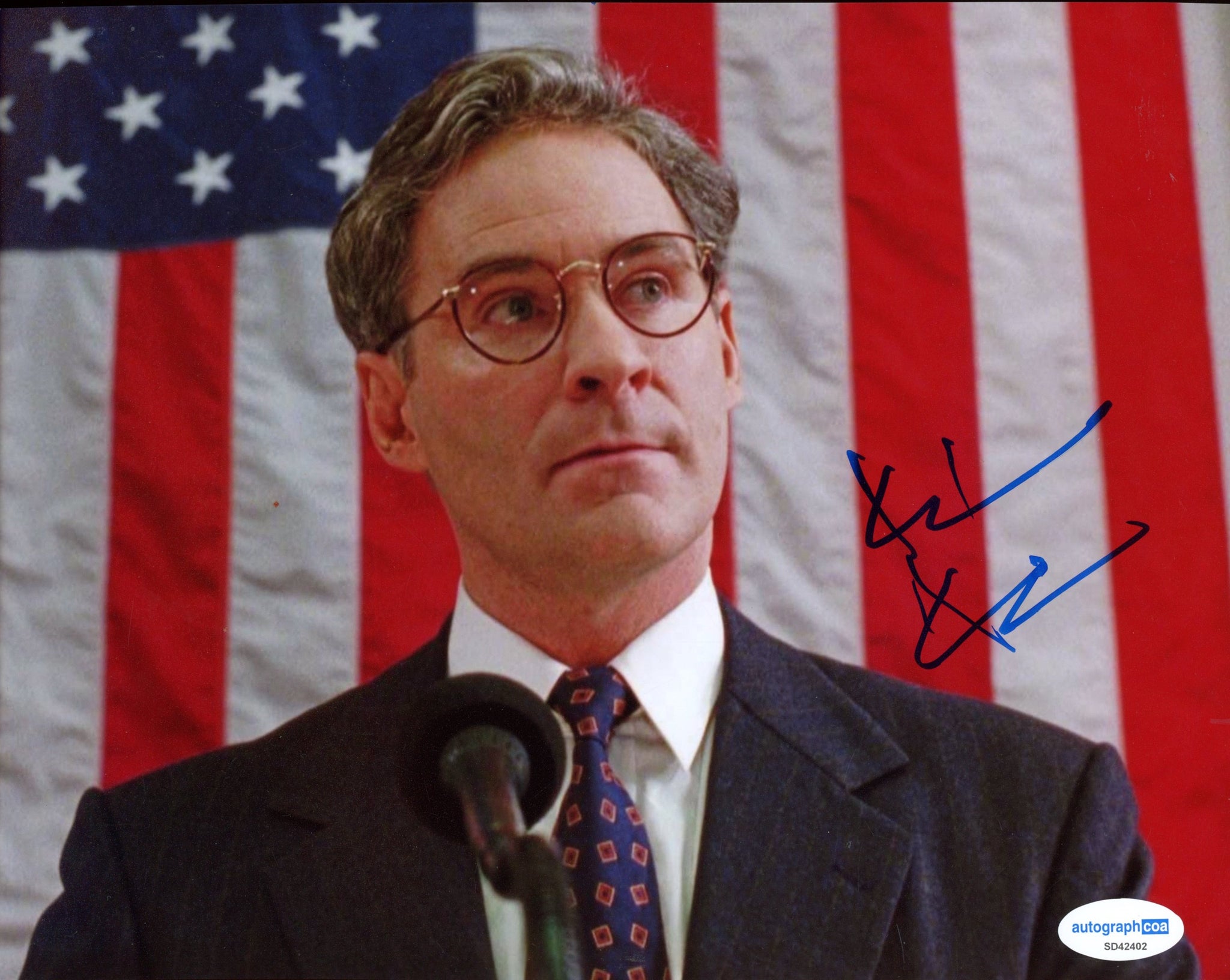 Kevin Kline Dave Signed Autograph 8x10 Photo ACOA