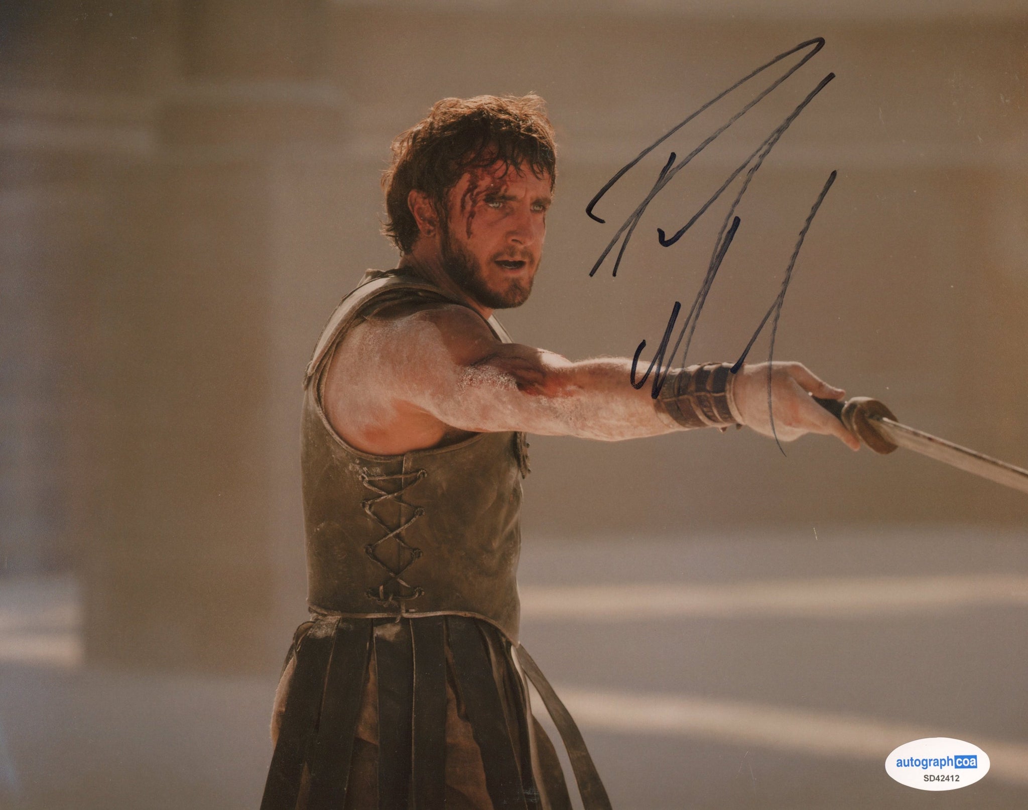 Paul Mescal Gladiator Signed Autograph 8x10 Photo ACOA