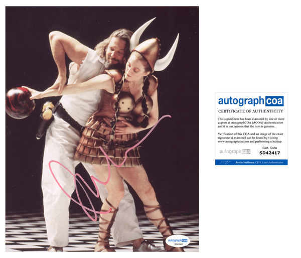 Julianne Moore Big Lebowski Signed Autograph 8x10 Photo ACOA