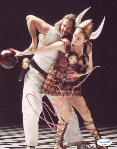 Julianne Moore Big Lebowski Signed Autograph 8x10 Photo ACOA