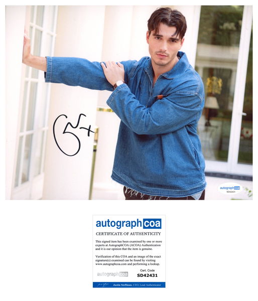 Corey Mylchreest Bridgerton Signed Autograph 8x10 Photo ACOA