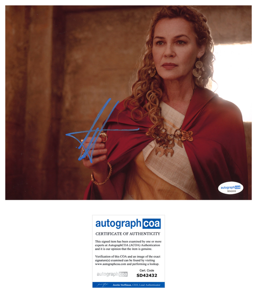 Connie Nielsen Gladiator Signed Autograph 8x10 Photo ACOA