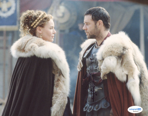 Connie Nielsen Gladiator Signed Autograph 8x10 Photo ACOA