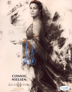 Connie Nielsen Gladiator Signed Autograph 8x10 Photo ACOA