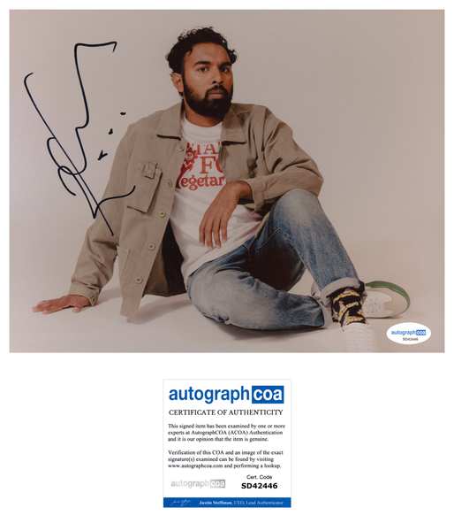 Himesh Patel Franchise Signed Autograph 8x10 Photo ACOA