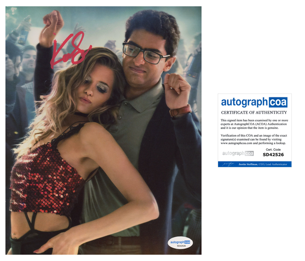 Karan Soni Office Christmas Party Signed Autograph 8x10 Photo ACOA