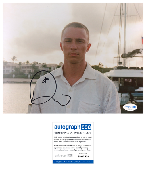 Drew Starkey Outer Banks Signed Autograph 8x10 Photo ACOA