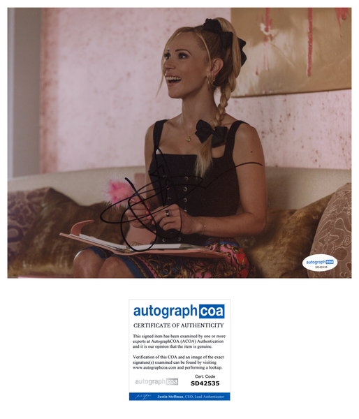 Juno Temple Ted Lasso Signed Autograph 8x10 Photo ACOA