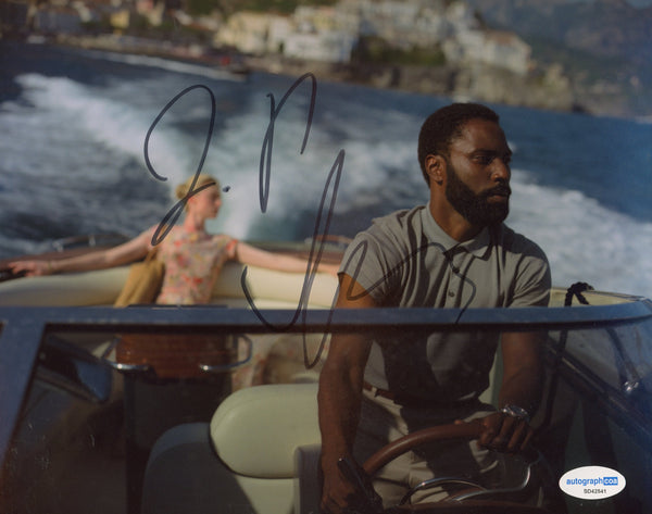 John David Washington Tenet Signed Autograph 8x10 Photo ACOA