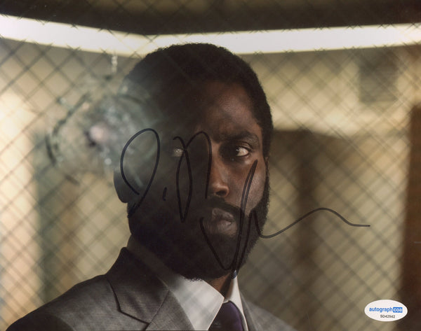 John David Washington Tenet Signed Autograph 8x10 Photo ACOA