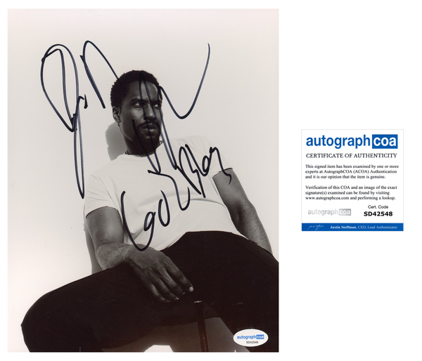 John David Washington Tenet Signed Autograph 8x10 Photo ACOA