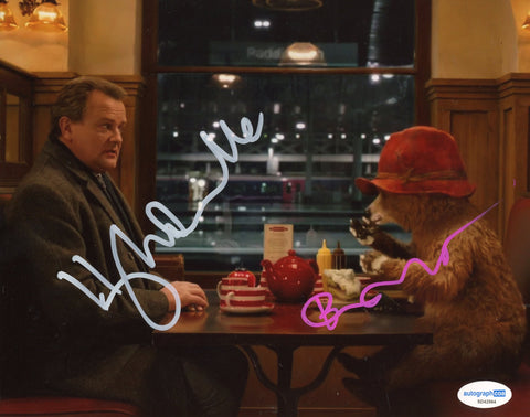 Ben Whishaw & Hugh Bonneville Paddington Signed Autograph 8x10 Photo ACOA