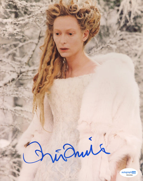 Tilda Swinton Chronicles of Narnia Signed Autograph 8x10 Photo ACOA