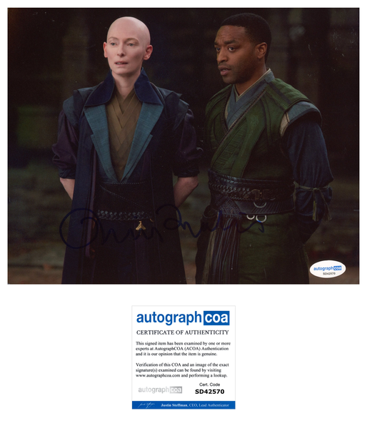 Tilda Swinton Doctor Strange Signed Autograph 8x10 Photo ACOA