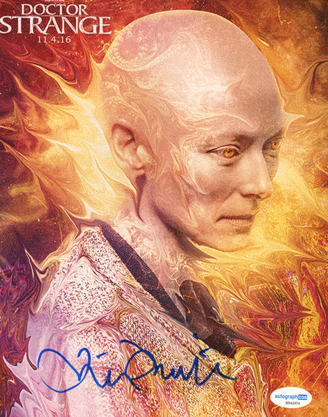 Tilda Swinton Doctor Strange Signed Autograph 8x10 Photo ACOA