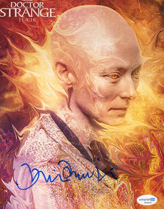 Tilda Swinton Doctor Strange Signed Autograph 8x10 Photo ACOA