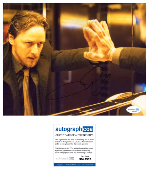 James McAvoy Filth Signed Autograph 8x10 Photo ACOA