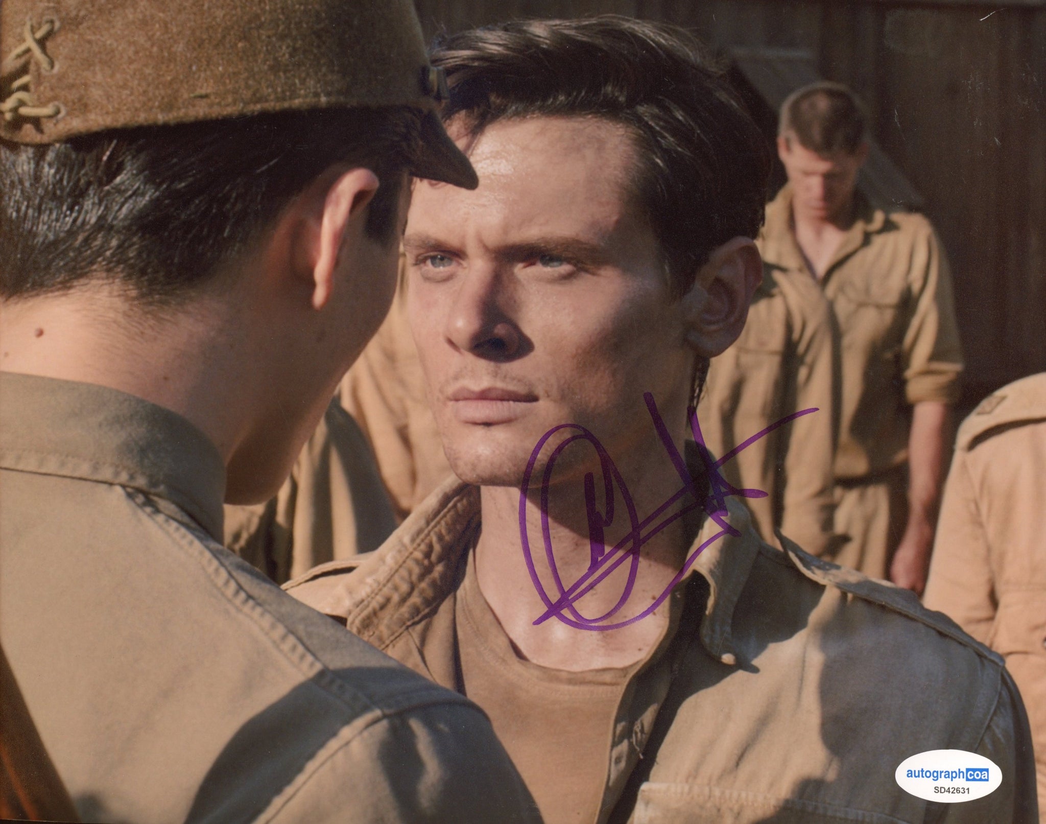 Jack O'Connell Unbroken Signed Autograph 8x10 Photo ACOA