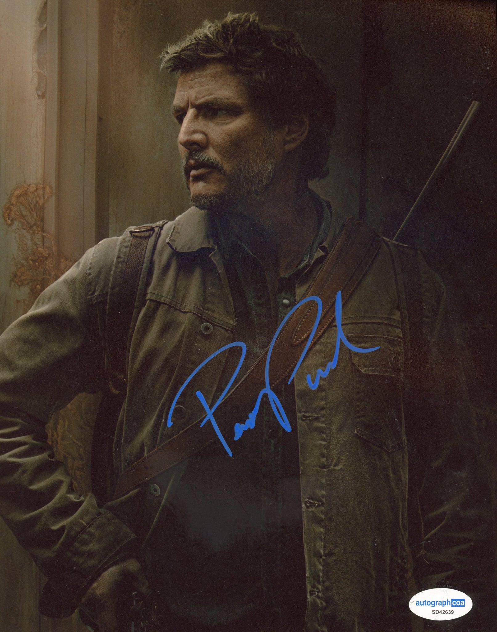 Pedro Pascal Last of Us Signed Autograph 8x10 Photo ACOA