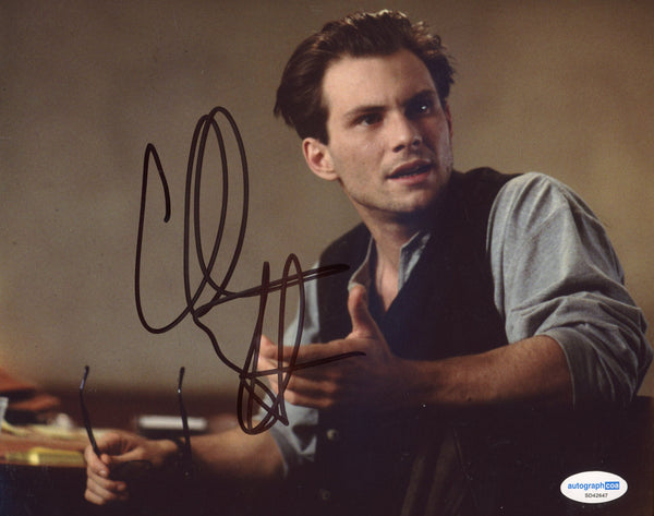 Christian Slater Interview Vampire Signed Autograph 8x10 Photo ACOA