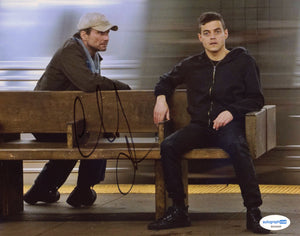 Christian Slater Mr Robot Signed Autograph 8x10 Photo ACOA