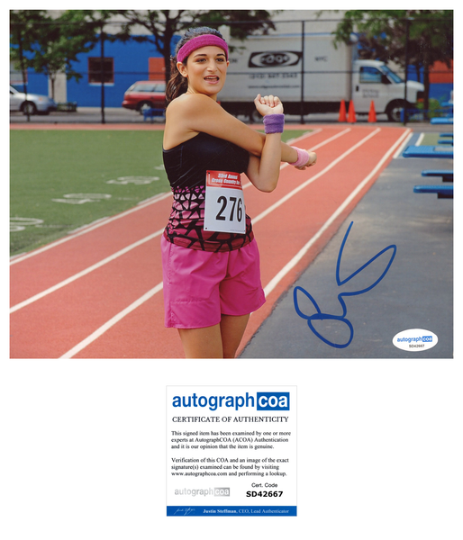 Jenny Slate Sexy Signed Autograph 8x10 photo ACOA