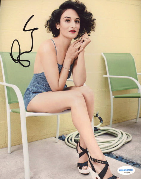 Jenny Slate Sexy Signed Autograph 8x10 photo ACOA